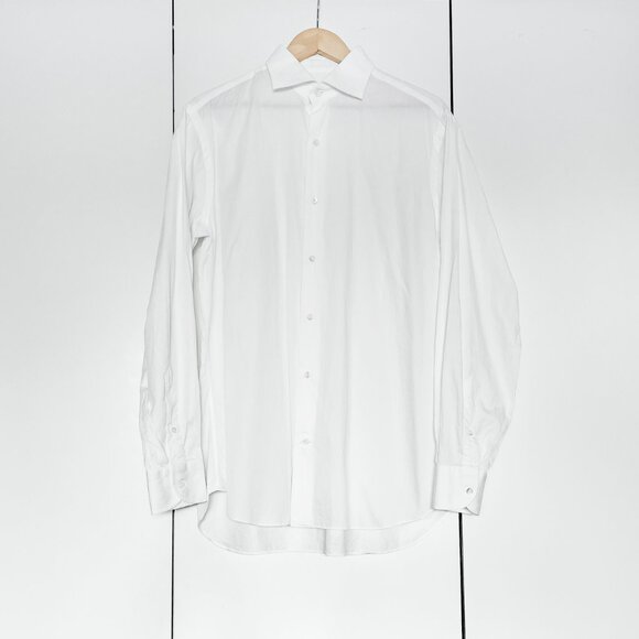 LORO PIANA Men's White Dress Shirt 16.5/42 NWT - Picture 3 of 11